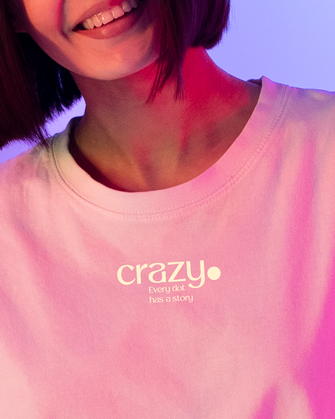 Every Dot Has a Story. Oversize T-shirt