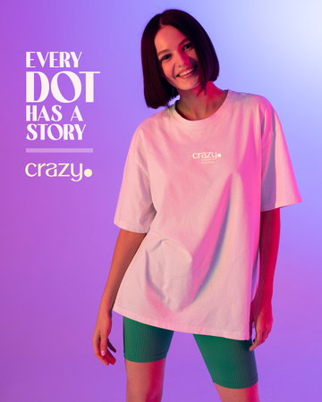 Every Dot Has a Story. Oversize T-shirt